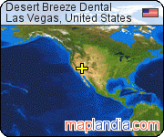 Desert Breeze Dental satellite map