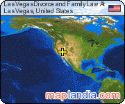 Las Vegas Divorce and Family Law At satellite map