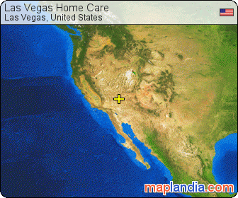 Las Vegas Home Care satellite map