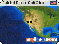 Painted Desert Golf Club satellite map