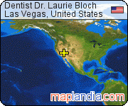 Dentist Dr. Laurie Bloch satellite map