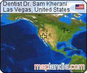 Dentist Dr. Sam Kherani satellite map