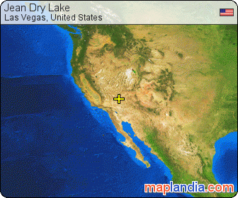 Jean Dry Lake satellite map