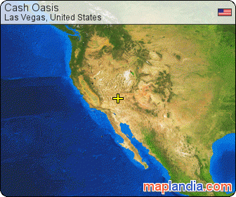 Cash Oasis satellite map