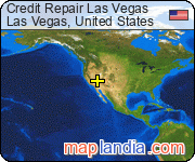 Credit Repair Las Vegas satellite map