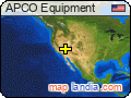 APCO Equipment satellite map