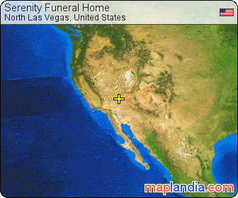 Serenity Funeral Home satellite map