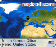 Milton Keynes Office satellite map