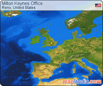 Milton Keynes Office satellite map