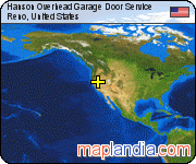 Hanson Overhead Garage Door Service satellite map