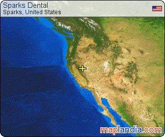 Sparks Dental satellite map