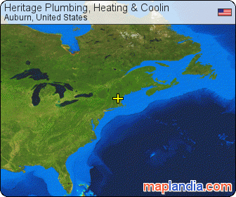 Heritage Plumbing, Heating & Coolin satellite map