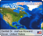 Dentist Dr. Joshua Howard satellite map