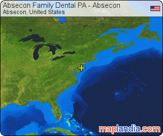 Absecon Family Dental PA - Absecon satellite map