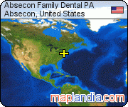 Absecon Family Dental PA satellite map