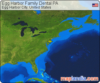 Egg Harbor Family Dental PA satellite map