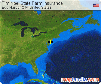 Tim Noel State Farm Insurance satellite map