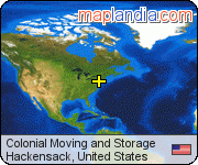 Colonial Moving and Storage satellite map