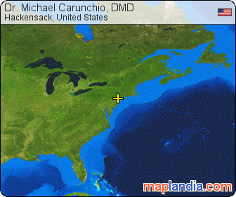 Dr. Michael Carunchio, DMD satellite map