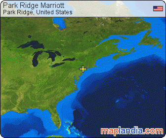 Park Ridge Marriott satellite map