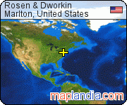 Rosen & Dworkin satellite map