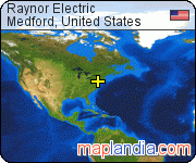 Raynor Electric satellite map