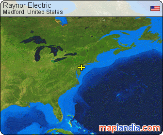 Raynor Electric satellite map