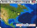 Dentist Dr. Charmen Douglas satellite map