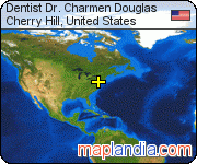 Dentist Dr. Charmen Douglas satellite map