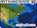 M & C Insurance Agency Inc satellite map