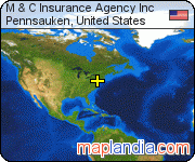 M & C Insurance Agency Inc satellite map