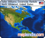 Keller Williams Oceanside Rentals satellite map