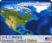 H & C Metals satellite map