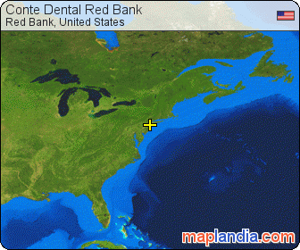 Conte Dental Red Bank satellite map