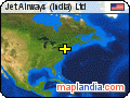 Jet Airways (India) Ltd satellite map