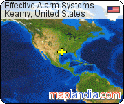 Effective Alarm Systems satellite map
