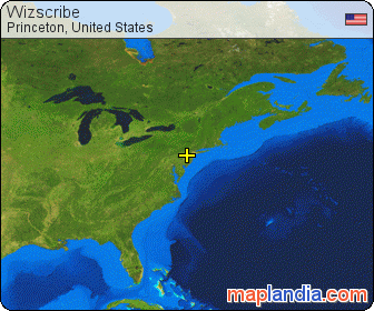 Wizscribe satellite map