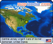 Central Jersey Urgent Care of Somer satellite map