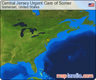 Central Jersey Urgent Care of Somer satellite map