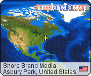 Shore Brand Media satellite map
