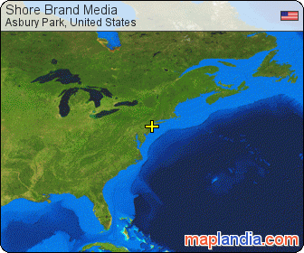 Shore Brand Media satellite map