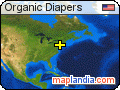 Organic Diapers satellite map