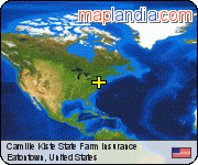 Camille Kiste State Farm Insurance satellite map