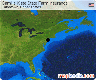 Camille Kiste State Farm Insurance satellite map