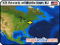 K9 Resorts of Middletown NJ satellite map