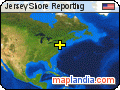 Jersey Shore Reporting satellite map