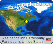 Residence Inn Parsippany satellite map