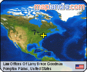 Law Offices Of Larry Bruce Goodman satellite map