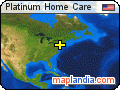Platinum Home Care satellite map