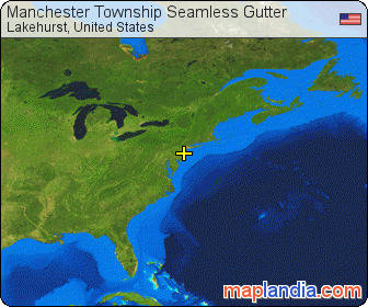 Manchester Township Seamless Gutter satellite map
